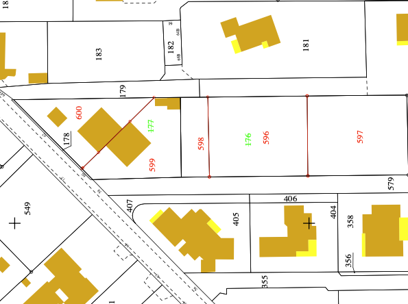 Division parcellaire – Angré (Abidjan)
